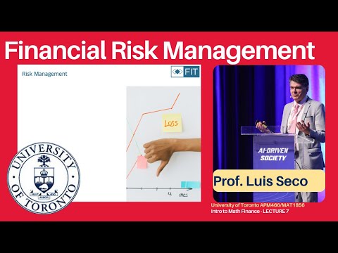 Financial risk management - Lecture 7 APM466/MAT1856 University of Toronto