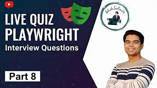 Playwright Live Quiz Part 8 🚀 | HTML Report, Screenshots, Videos, Retries & Trace Viewer (2025)