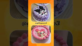 Kuromi cake💜 Vs My Melody Cake🩷Choose One❣️#sanrio #kuromi #mymelody #sanriocharacters #kawaii
