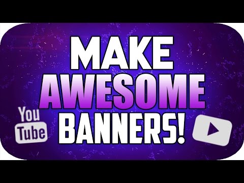 How To Make A YouTube Banner In Photoshop CS6/CC (2022/2023)