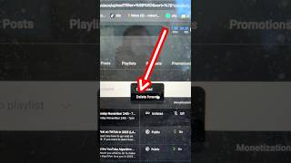 How To Delete Videos on YouTube (2025 Update) #shorts