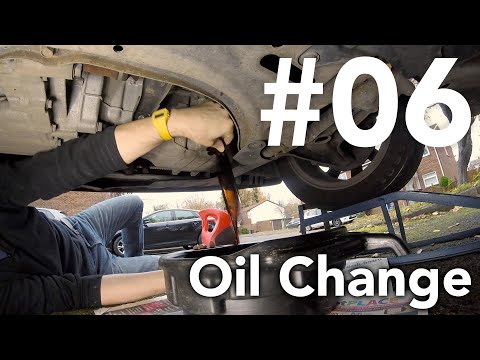 How to change the oil on a Honda Jazz