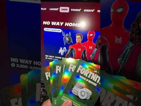 Fortnite Spider-Man Bundle Gift VBUCKS