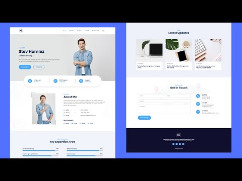 Best programmer personal portfolio template | front end developer portfolio website examples 2022