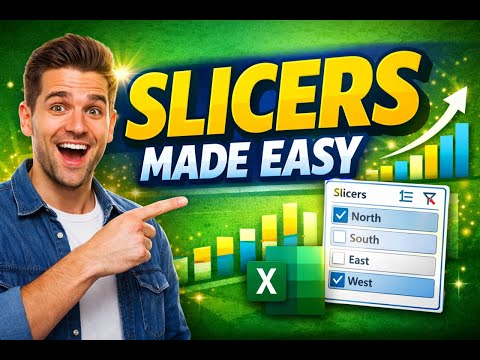 How to Use Slicers & Filters in Pivot Tables (Excel Tutorial)