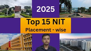 Top 15 NIT Placement wise [2025]🔥 | Salary Package | Shocking😱