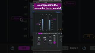 Is Compression The Reason For Harsh Vocals?🤯 #vocalmixing #mixingandmastering #audiomixing #audio