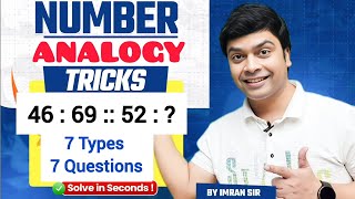 Number Analogy Tricks | Reasoning Tricks | Maths Tricks | imran sir maths
