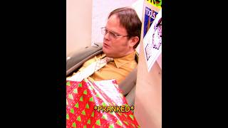 Jim Pranks Dwight With A Fake Desk | The Office US | #shorts