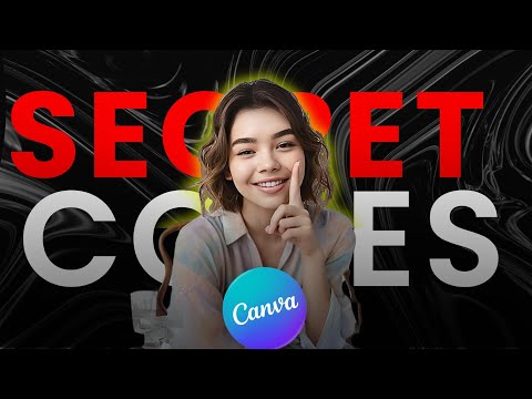 Canva Secret Codes | Canva For Beginners | Canva Mobile Tutorials