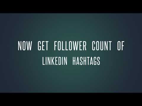 LinkedIn Hashtags Chrome Extension | Growth Hacking | Best Linkedin Social Selling Tool