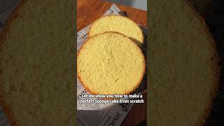 How to make a perfect sponge cake from scratch 🍰