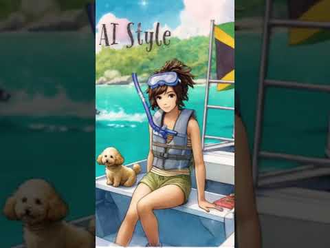 Reggae Relaxation with a Twist: Snorkeling Serenades & Puppy Paddles on Negril Beach 🌊🐶 | AI IRIE FM