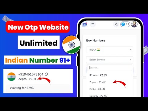 Otp Bypass Indian Number || Unlimited Indian Otp Bypass || new Otp Website 2025 || Otp website 2025