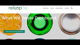 A closer look at Reloop´s What We Waste Dashboard