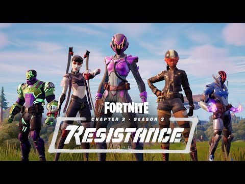 Playing the new Fortnite season/ friends