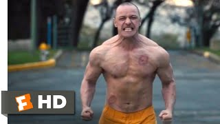 Glass (2019) - Parking Lot Fight Scene (6/10) | Movieclips