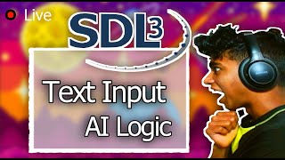 Text AI Logic in SDL3 C++ |100 days of C++ (Days 85/100) | 250 Days of Programming (Day 91/250)