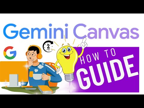 Unlock Creativity with Gemini Canvas! | Your New Favorite AI Workspace for Ideas, Projects & More!