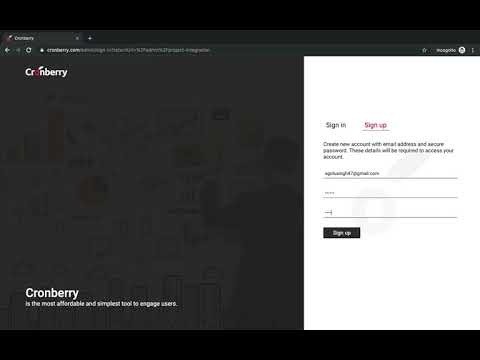CRONBERRY | HOW TO SIGN UP (Part-1)