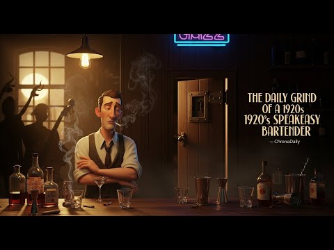 Inside a 1920s Speakeasy | The Daily Grind of a Bartender
