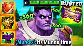 DR. MUNDO IS 100% NOT FAIR RIGHT NOW! THIS NEW TANK ITEM IS SO BUSTED ON HIM (INSANE HEALING)