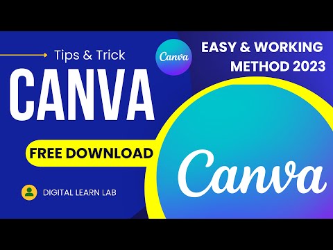 2023 Canva Installation Guide: Install Canva Pro for Free on PC or Laptop - Canva App Tutorial
