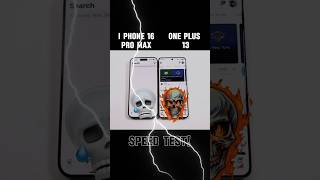 I PHONE 16 PRO MAX VS ONE PLUS 13- ULTIMATE SPEED TEST!🚀 APPLE VS ANDROID 2025?#iphone16promax