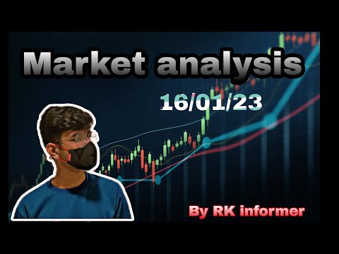 market analysis ||  technical analysis. 16/01/23 , intraday , scalping Trade analysis