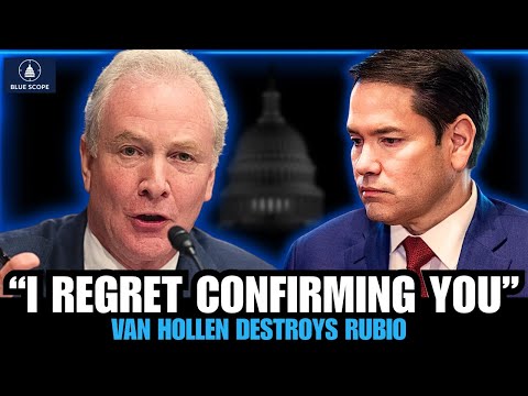 All Hell Breaks Loose: Van Hollen Nukes Sec. Rubio LIVE in Hearing