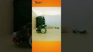micro Maqueen avoiding obstacles, Makers Muse #shorts #ai #robotics