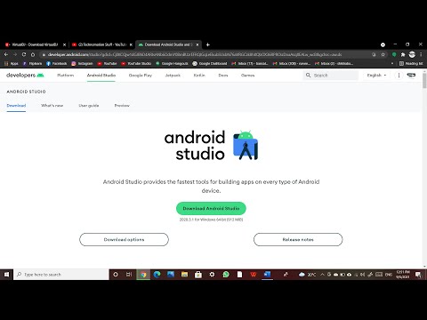 How can we download ANDROID STUDIO on your pc or laptop | Full tutorial | TECHNOMATION STUFF