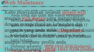 0858-1042-5336 (Indosat), web development jakarta