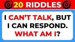 Only Logic Legends Make It Through All 20 Riddles | Riddles