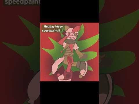@Spparki holiday looey skin speedpaint!!!! 🎄 #shorts