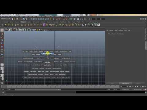 how to change the view in 3D Maya