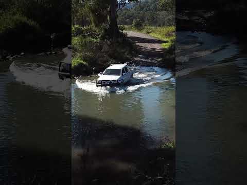 BYD Shark does Condamine track with GWM Tank 300, 500 & Hilux #byd #bydshark #gwm #gwmtank #hilux