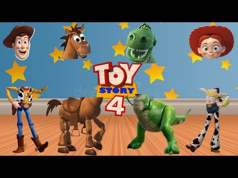Looking for Disney Pixar Toy Story 3 Woody, Buzz Lightyear, jessie, Mr. Potato Head, Slinky Dog, Rex