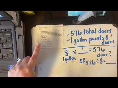 Cluster 4: Matching Correct Equation to Division Word Problem