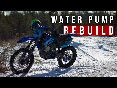 Rebuilding A Dirt Bike Water Pump *EASY* | YZ450F Restoration