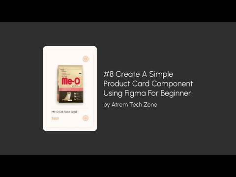 08 One Minute UI Product Cards Pet Care Shop | Atrem Tech Zone #OneMinuteATZ