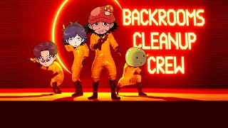 【Backrooms清掃隊】清掃+高難易度避けゲームがだいぶチルい