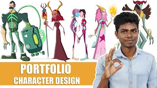 How to make your Character Design Portfolio