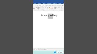 How to make the text Italic in MS-WORD? #msword #mswordinhindi #mswordforbeginners #shorts