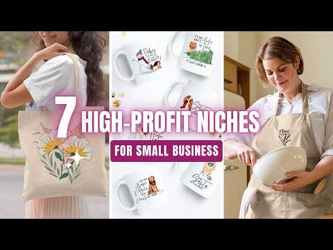 7 Easy to Start High-Profit POD Niches for Small Businesses In This Holiday Season