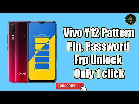 Vivo Y12 1904 Pattern,Pin Password Lock Remove  UMT
