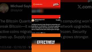 Quantum Fear: Saylor Says Bitcoin Gets STRONGER!