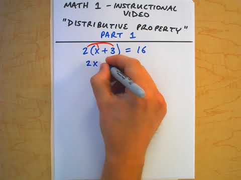 Week 2   Distributive Property   Part 1