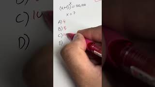 Exponent Math Simplification #exponents #exponentialproblem #exponenttricks #themathscholar23 #maths