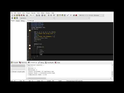 #017 Program to read 'n' number and print them in matrix term in all orders